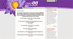 Desktop Screenshot of cimogg-srilanka.org